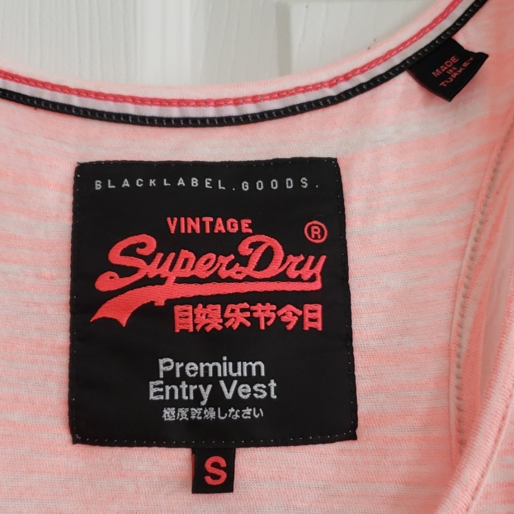 Superdry pink tan top - Picture 4 of 5